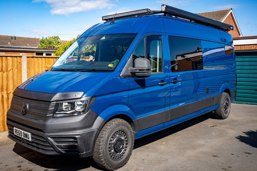 Crafter campervan off grid - vw,